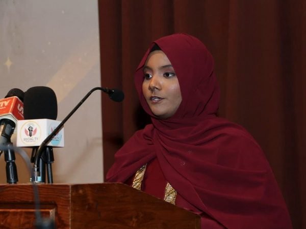 Speaking at the graduation ceremony